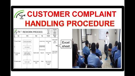 Customer Complaint Handling Procedure In Excel Sheet Youtube