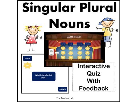 Singular And Plural Noun Games And Quiz Singular And Plural Nouns Hot Sex Picture