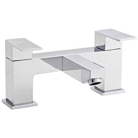 Kartell K Vit Element Chrome Deck Mounted Bath Mixer Tap