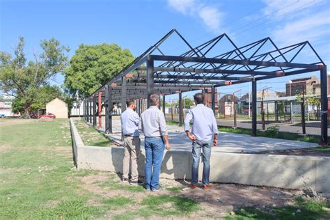 Martín Piaggio recorrió las obras del nuevo Parque Solar