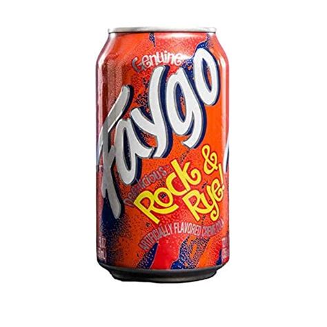 Faygo Rock Rye Cream Soda Pop Fl Oz Pack Cans