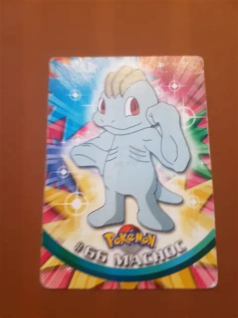 Carte Pok Mon Tv Animation Dition Topps Vf Machoc Eur