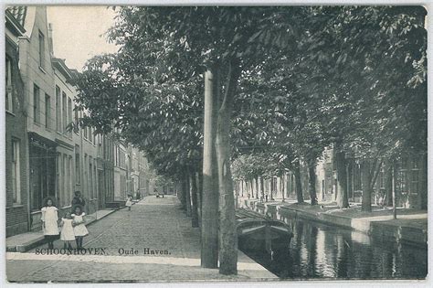 Oude Haven Schoonhoven Jaartal Tot Foto S Serc Oude