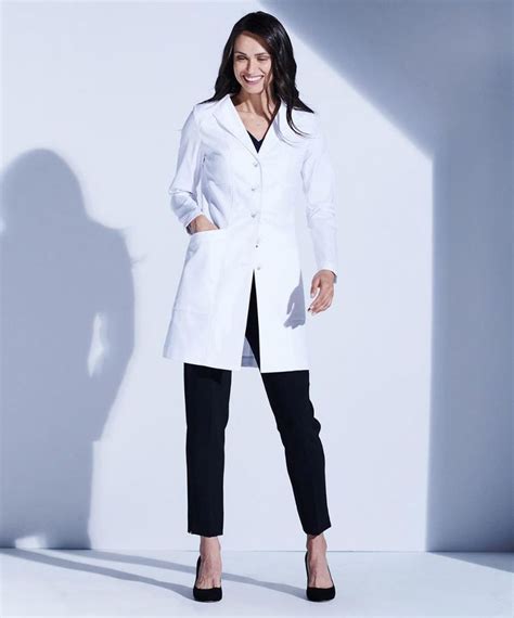 Women S Vera G Slim Fit Lab Coat Women S Lab Coats Medelita