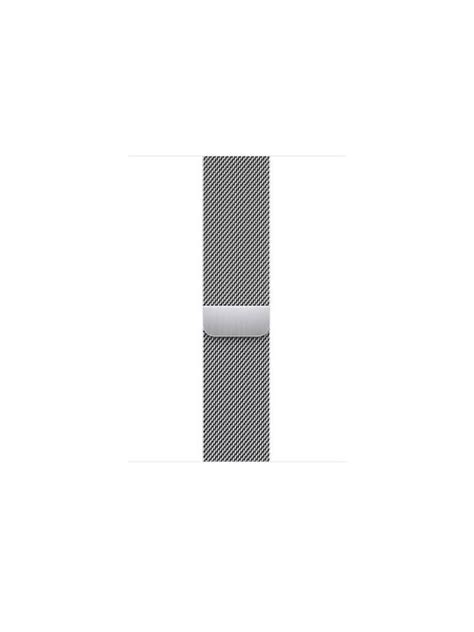 Apple Milanese Loop Λουράκι Μεταλλικό Ασημί Apple Watch 38 40 41mm