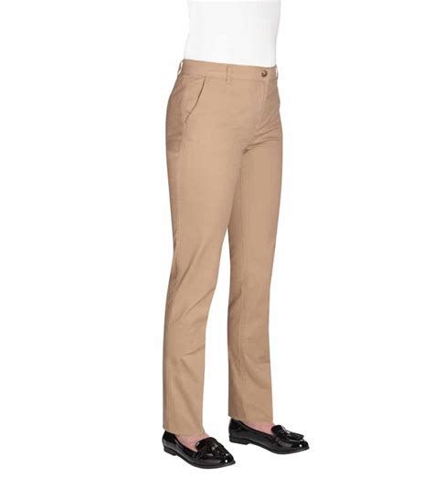 Brook Taverner Ladies Houston Slim Leg Chino Trousers Industrial Workwear