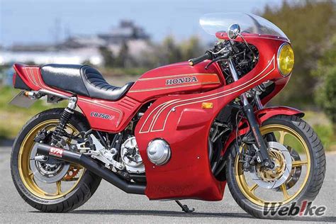 A Study In Combining Cb F And Café Racer Style Cb750f Custom Webike