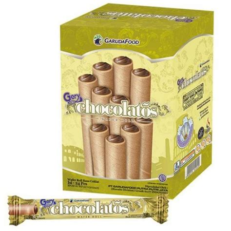 Jual Chocolatos Classic Wafer Roll Box Isi Pcs Indonesia Shopee