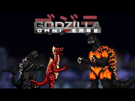 Showa Godzilla 70s And Titanosaurus Vs Burning Godzilla Godzilla