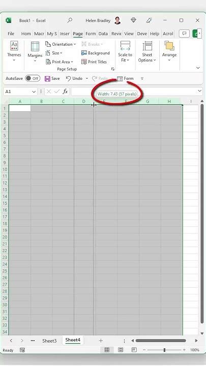 Create Perfect Square Grids In Excel In Seconds Shorts Youtube