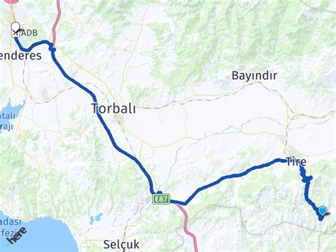 Tire Küçükburun Adnan Menderes Havalimanı Arası Kaç Km Yol Tarifi