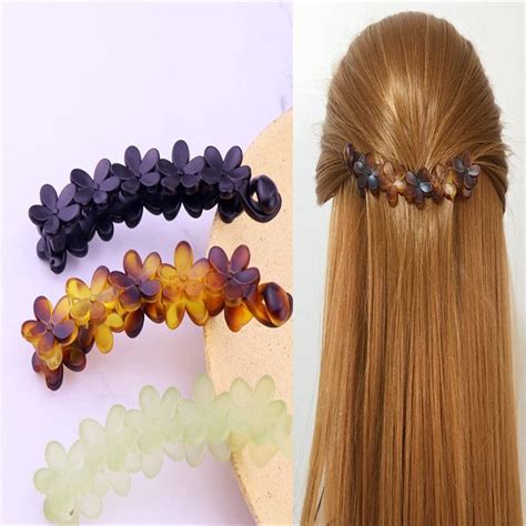 Banana Clip Hair Bananen Blume Haarspange Bananenspange Haare