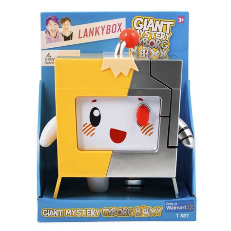 LankyBox Giant Cyborg Mystery Boxy Only at Walmart Official Lankybox ...