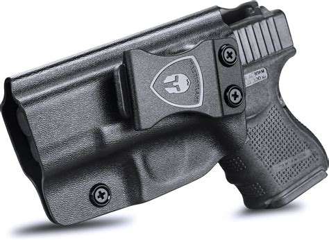 IWB Kydex Holster for Glock 26 Gen(3-5) & Glock 27/33 Gen(3-4), Right ...