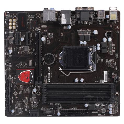 Msi B85m Night Elf Motherboard Lga 1150 Ddr3 Intel B85 B85m Desktop