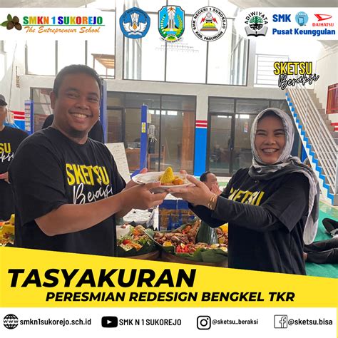 Tasyakuran Sebagai Bentuk Syukur Atas Selesainya Redesign Bengkel Tkr