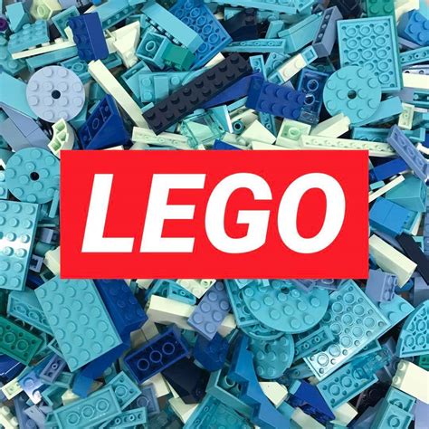 【楽天市場】lego レゴ 色分けブロック バラ 【青系ブルー】800g以上 大量 まとめ売り Cp 047 パーツ プレート 基本ブロック