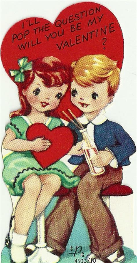 Vintage Valentine S Day Card 1950 S By Madcrafting On Etsy