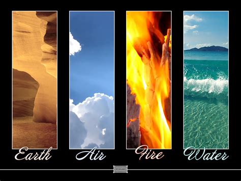 Earth Air Fire Water The Four Elements Photo Fanpop