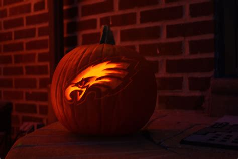 Philadelphia Eagles Pumpkin