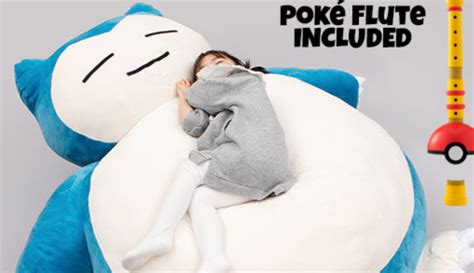 Pokemon Announces Huge $500+ Snorlax Plush Bed - ComicBook.com