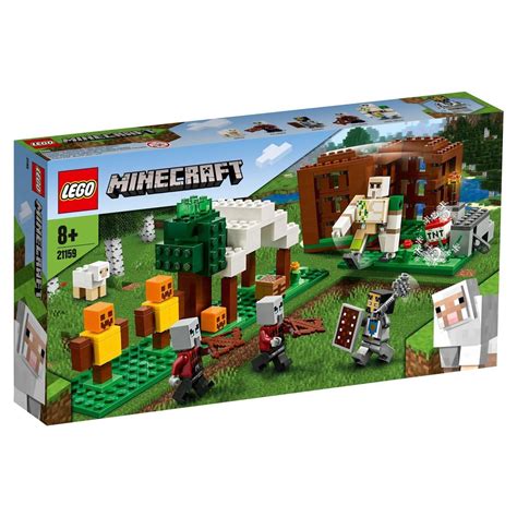 Конструктор LEGO Minecraft Аванпост Разбойников 21159 | Набор Лего ...