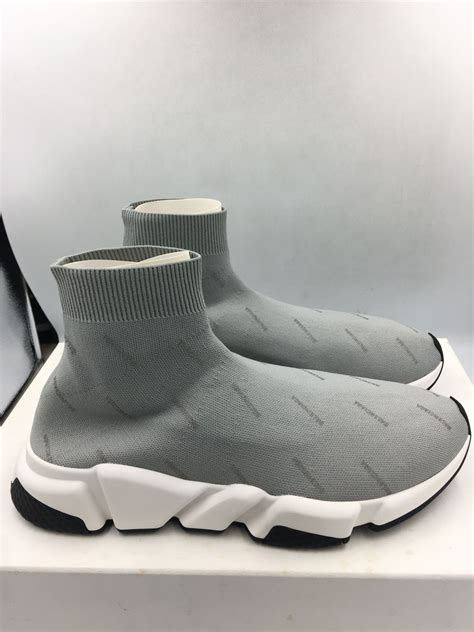 Balenciaga Speed Trainer Reflective Grey Aftermarket