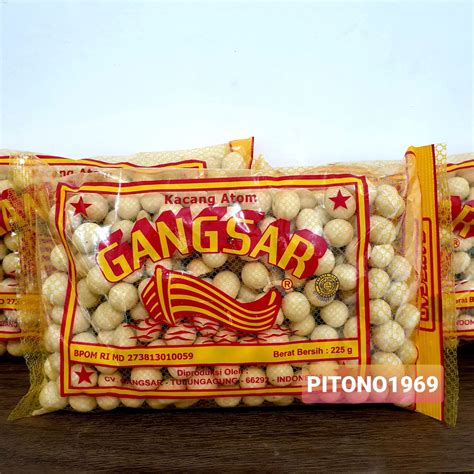 Jual Kacang Sanghai Kacang Atom Gangsar Khas Tulungagung Shopee