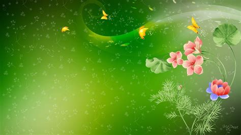 Abstract Green Nature Wallpapers - Top Free Abstract Green Nature ...