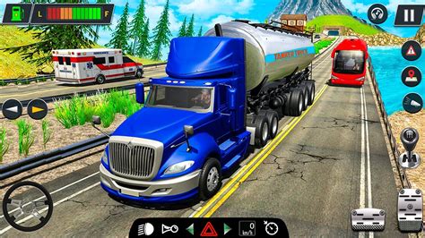 Oil Tanker Truck Driving Game Heavy Cargo Transporter Truck Driver