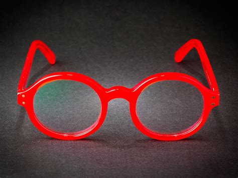 Round Eyeglasses Red - Wilde Sunglasses