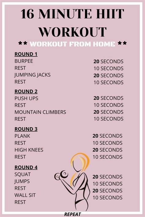 Hiit Workout Hiit Workout Routine Hiit Workout At Home Hiit Workout