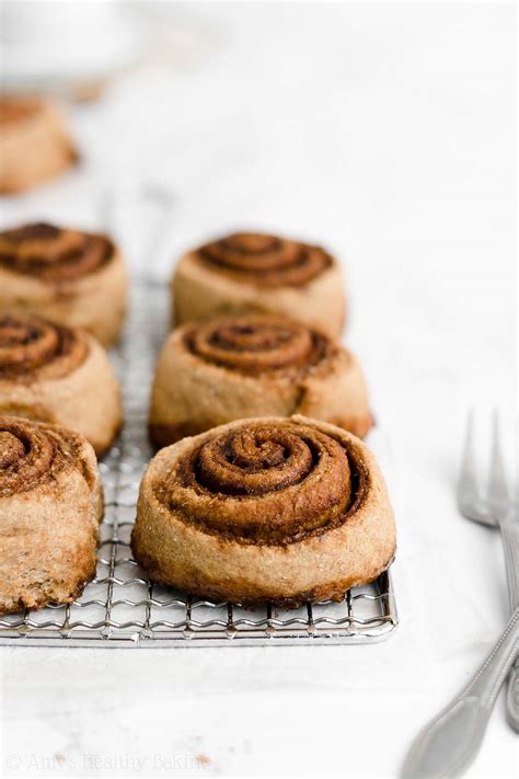 The Ultimate Healthy Cinnamon Rolls With A Step By Step Recipe Video Amys Healthy Baking