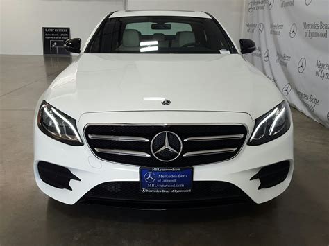 New 2019 Mercedes Benz E Class E 300 4matic® Sedan In Lynnwood 290047 Mercedes Benz Of Lynnwood