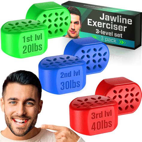 Amazon Jawline Exerciser For Men Women Pcs Powerful Jaw