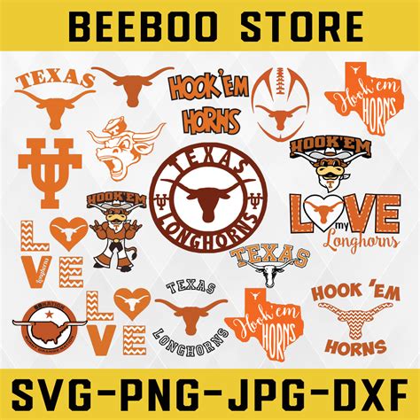 Texas Longhorns Texas Longhorns Svg Football Svg Ncaa Spor Inspire