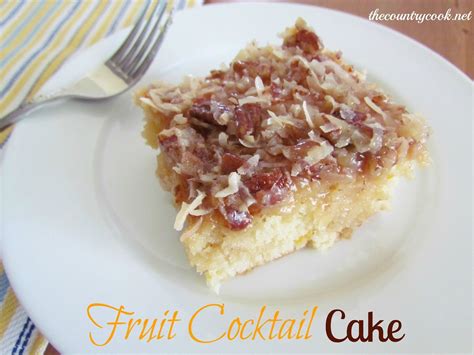 Southern Fruit Cocktail Cake Video Recipe Fruit Cocktail Cake Desserts Recipes