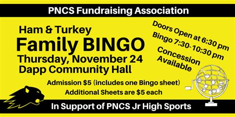 Bingo Spotlight 1 Pembina North Community School