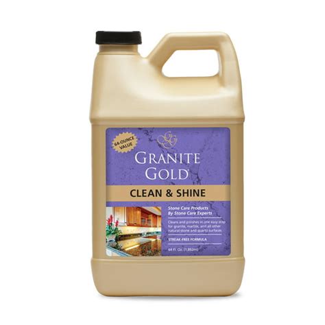 Granite Gold Clean And Shine Surface Cleaner Citrus Scent 64 Fl Oz