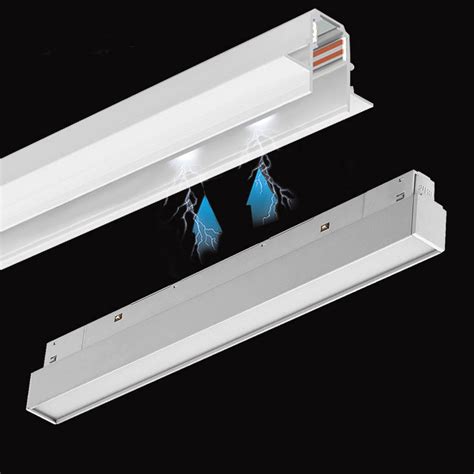 Magnetic Track Light System Recessed Surface Mounted Magnet Rail