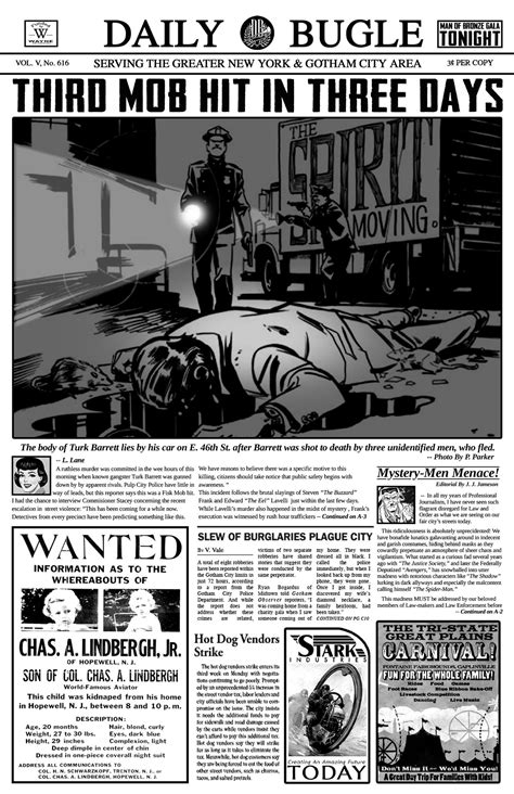 Daily Bugle 1 By Johnnyoz On Deviantart