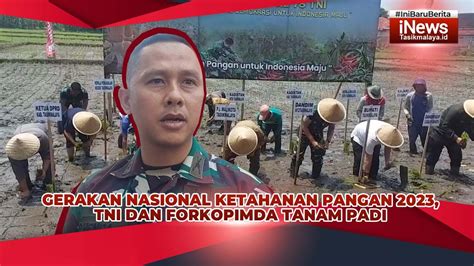 Dukung Gerakan Nasional Ketahanan Pangan Tni Dan Forkopimda