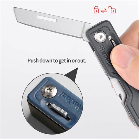 NexTool Pisau Lipat Multifungsi 10 In 1 Swiss Army Multitools EDC