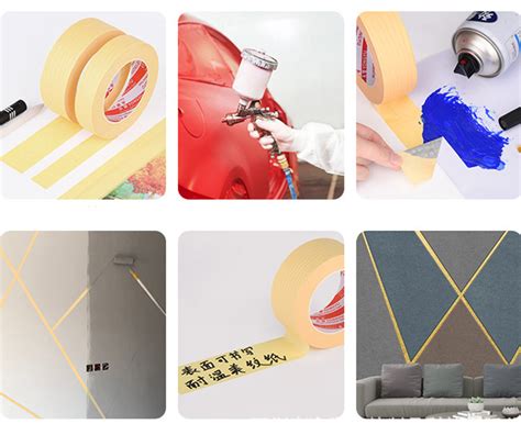 Crepe Paper Masking Tape For Automotive Painting Dca Tape