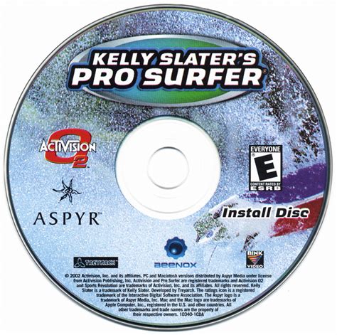 Kelly Slater S Pro Surfer Cover Or Packaging Material Mobygames