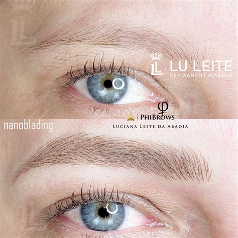 Lu Leite Microblading Nanoblading Micropigmenta O De Sobrancelhas