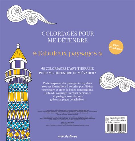 Coloriages Pour Me D Tendre Fabuleux Paysages Collectif Loisirs