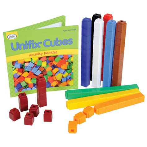 Unifix® Cubes Math Manipulatives 100 Pieces