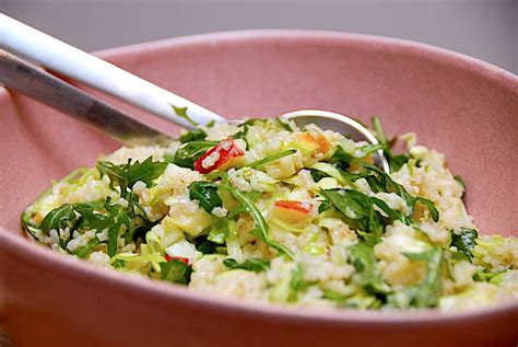 Bulgur Med Ble Og Rucola Sund Og Nem Salat Madens Verden I