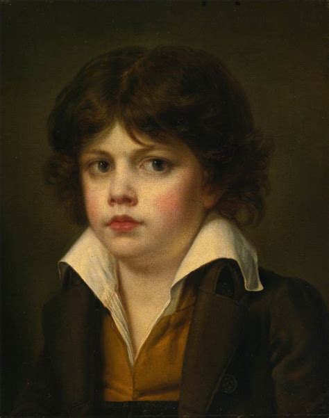 Portrait Of A Boy By GREUZE Jean Baptiste